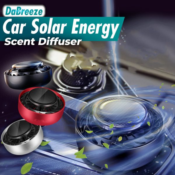 DaBreeze Car Solar Energy Scent Diffuser