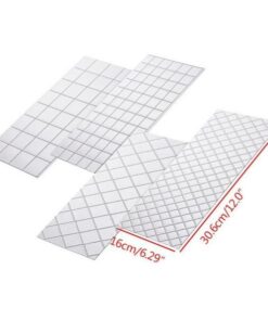 Fondant Texture Lattice Impression Mat (4pcs Set)