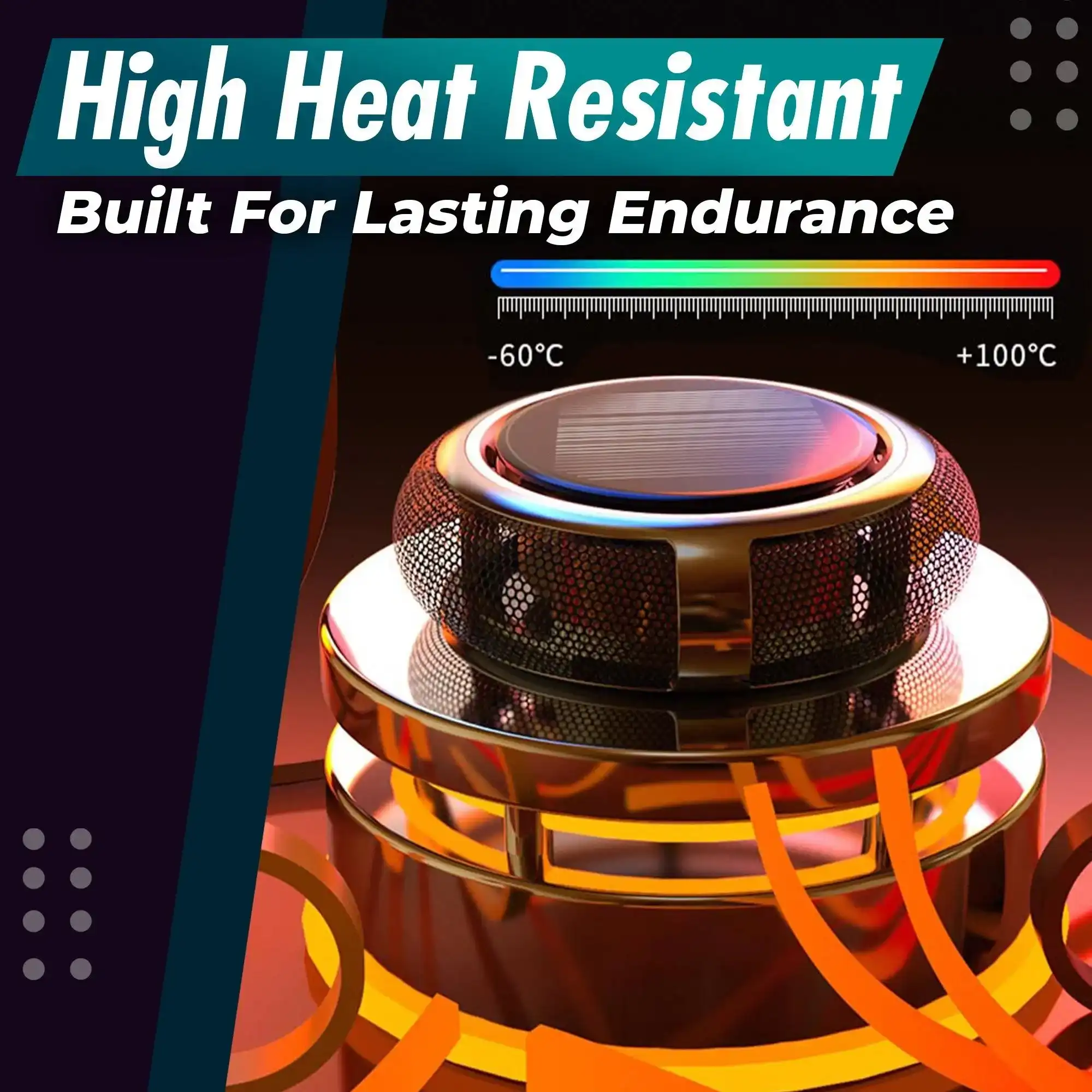 DaBreeze Car Solar Energy Scent Diffuser