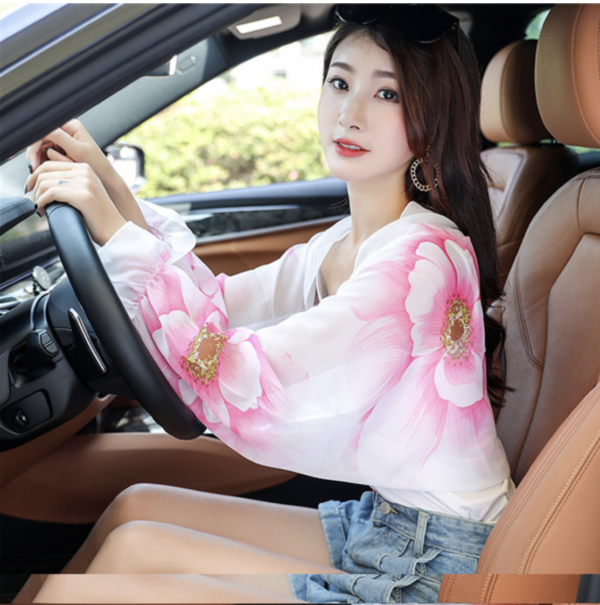 🌞SUMMER SALE - BUY 2 GET 1 FREE🌞【DRIVING/TRAVELING】CHIFFON COOL SUN-PROTECTIVE SHAWL FOR LADIES