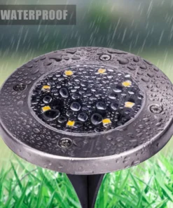 15 LED Solar Ground Lights(Made in America)
