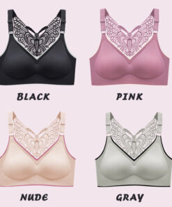 Butterfly Embroidery Wirefree Bra🔥Buy 2 FREE SHIPPING