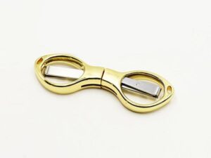 Folding Stainless Steel 8 Words Glasses Small Scissors