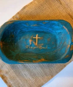 PRAYER BOWL DOUGH BOWL CROSS RELIGIOUS GIFTS