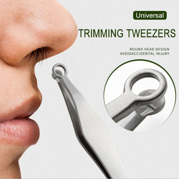 ሁለንተናዊ አፍንጫ ፀጉር መቁረጫ Tweezers(2 ይግዙ 1 ነፃ)🔥