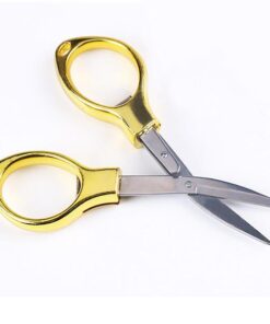 Folding Stainless Steel 8 Words Glasses Small Scissors