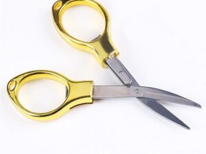 Folding Stainless Steel 8 Words Glasses Small Scissors