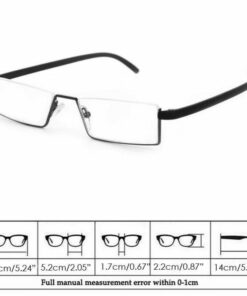 Unisex Comfy Light Half Frame Reading Glasses TR90 Resin Foldable Presbyopic Glasses