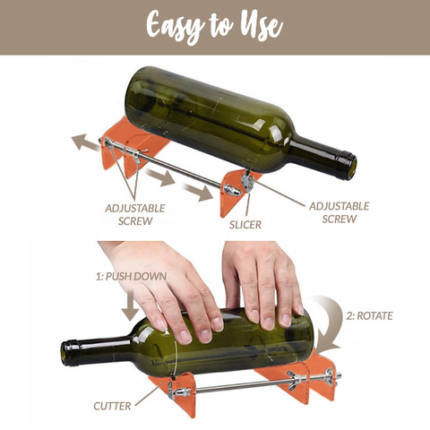 (Early Mother's Day Hot Sale-48% OFF)Glass Bottle Cutter DIY Tool(Buy 2 get free shipping)