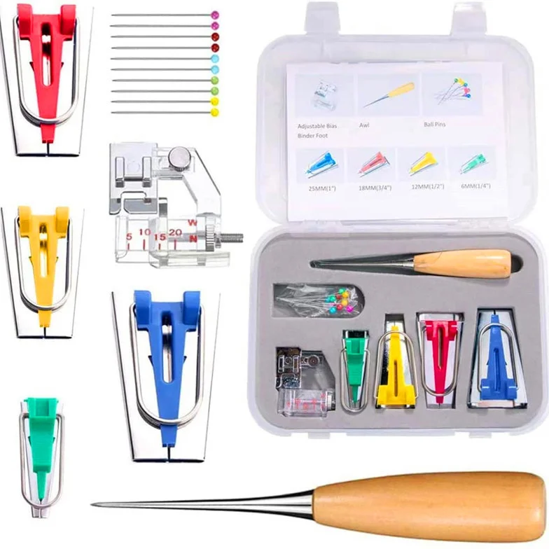 💥Early Summer Hot Sale 50% OFF💥 Bias Tape Maker Kit, Buy 2 Get Extra 10% OFF