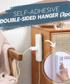 Self-Adhesive Double-Sided Hanger (3pcs)