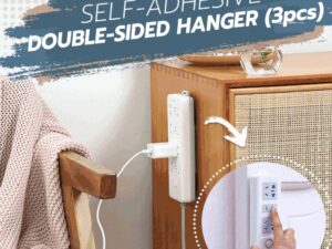 Self-Adhesive Double-Sided Hanger (3pcs)