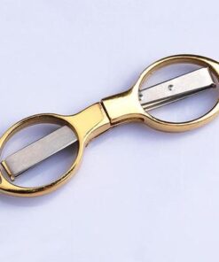 Folding Stainless Steel 8 Words Glasses Small Scissors