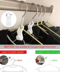 (🔥Summer Hot Sale - Save 50% OFF) Clothes Hanger Connector Hooks