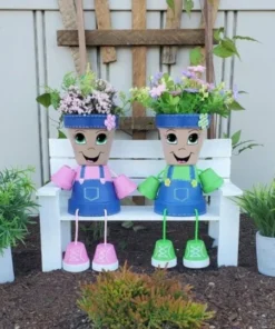 Country Kid People Planter