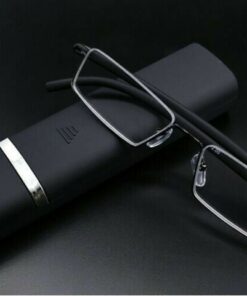 Unisex Comfy Light Half Frame Reading Glasses TR90 Resin Foldable Presbyopic Glasses