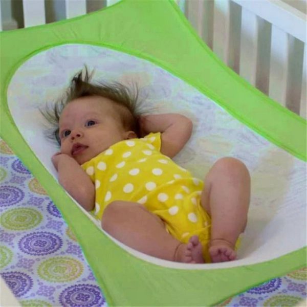 (SUMMER HOT SALE - SAVE 50% OFF) Newborn Baby Hammock with Adjustable Crib