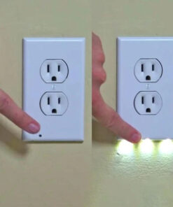 (🔥Hot Summer Sale - 50% OFF) Outlet Wall Plate With Night Lights - No Batteries or Wires-[UL FCC CSA CERTIFIED]