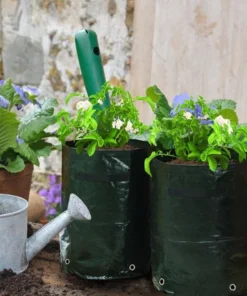 30L Large Capacity Potato Grow Planter PE Container Bag Pouch Tomato Vegetables Garden Outdoor