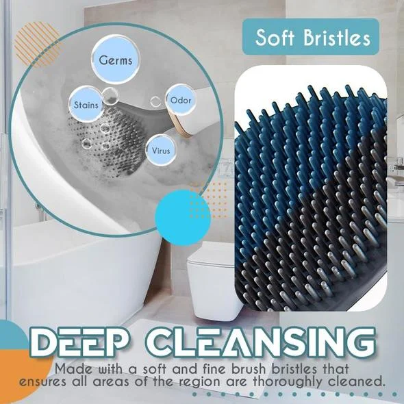 360° Silicone Toilet Brush
