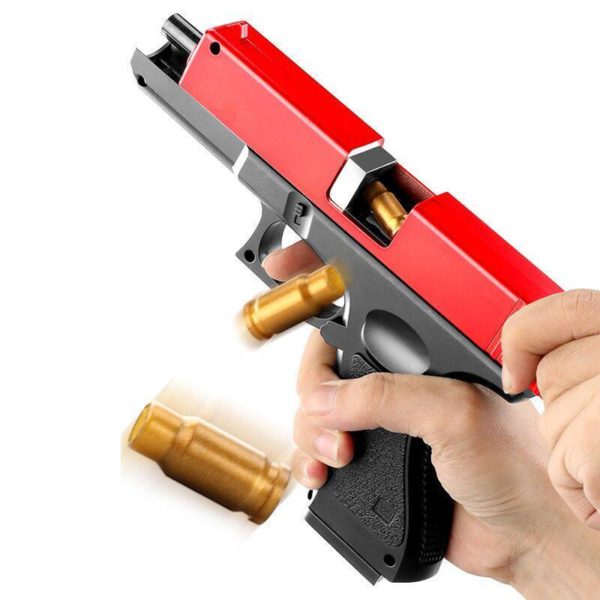 💥Ọrịre na-ekpo ọkụ n'oge okpomọkụ 50% Gbanyụọ💥Glock & M1911 Shell Ejection Soft Bullet Toy Gun