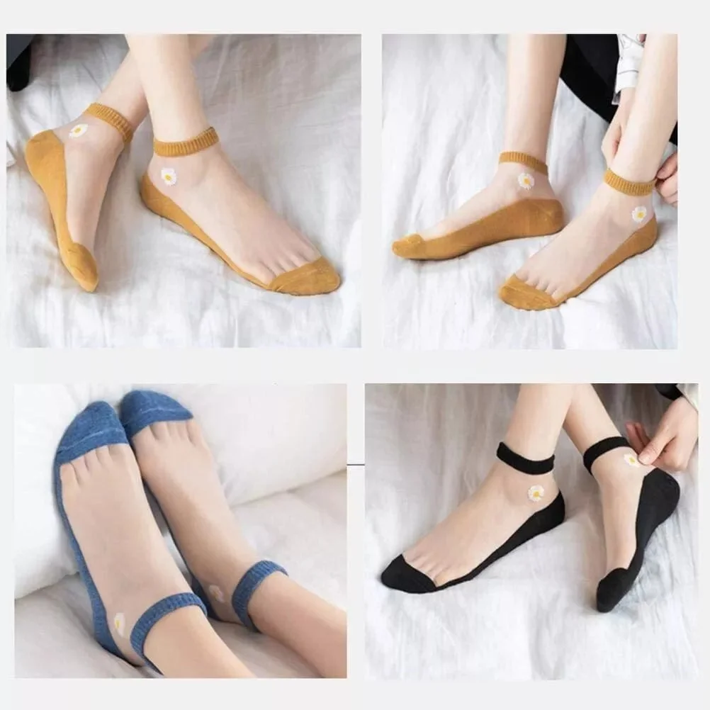 š„Mother's Day Specialš„š„Translucent Daisy Socks