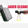 Mini 50W/100W Portable Fiber Laser Cleaner Rust Removal Laser Cleaning Machine