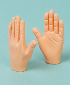 Funny Little Finger Latex Gloves Cat Massage Tool Toy