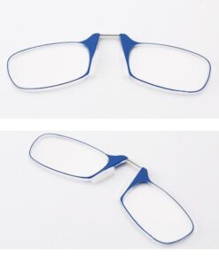 Key Chain Clip Nose Reading Glasses