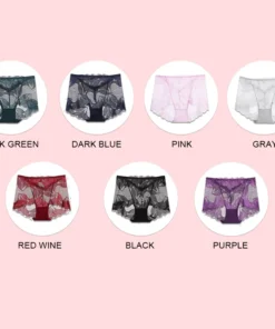 Ladies Silk Lace Handmade Underwear Pack