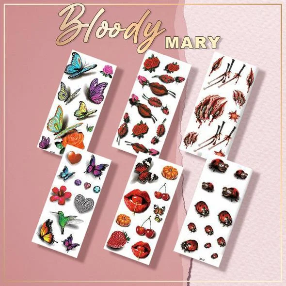 4DInk™ Waterproof Temp Tattoo (Set of 6)