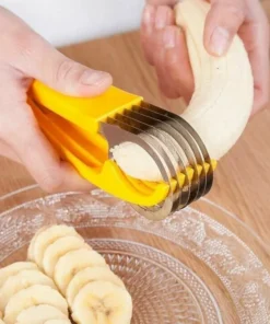 Banana Slicer—Handy Kids Chopper For Vegetable Cucumber Hotdog Fruit