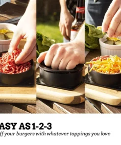 Stuffed grill Burger