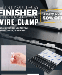 Finisher Wire Clamp, Transparent(Black Friday promotion 50% OFF)