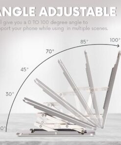 ULTRA-THIN STICK-ON ADJUSTABLE PHONE STAND