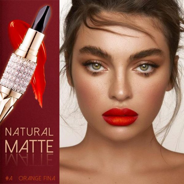 🔥🔥 Sale 50% OFF - 3in1 Queen's Scepter Tricolor Waterproof Matte Lipstick