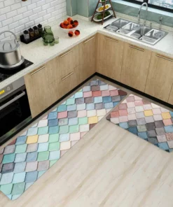 💘Buy One Get One Free🎁Kitchen Printed Non-Slip Carpet