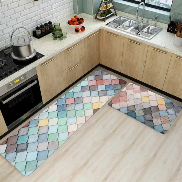 💘Buy One Get One Free🎁Kitchen Printed Non-Slip Carpet