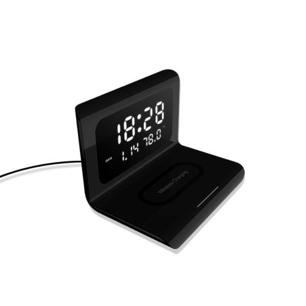 (💝Early Mother's Day Promotion 50% OFF) 2021 New Creative Wireless Phone Charging station with Digital Alarm Clock