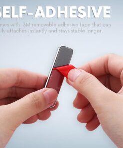 ULTRA-THIN STICK-ON ADJUSTABLE PHONE STAND