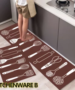 💘Buy One Get One Free🎁Kitchen Printed Non-Slip Carpet