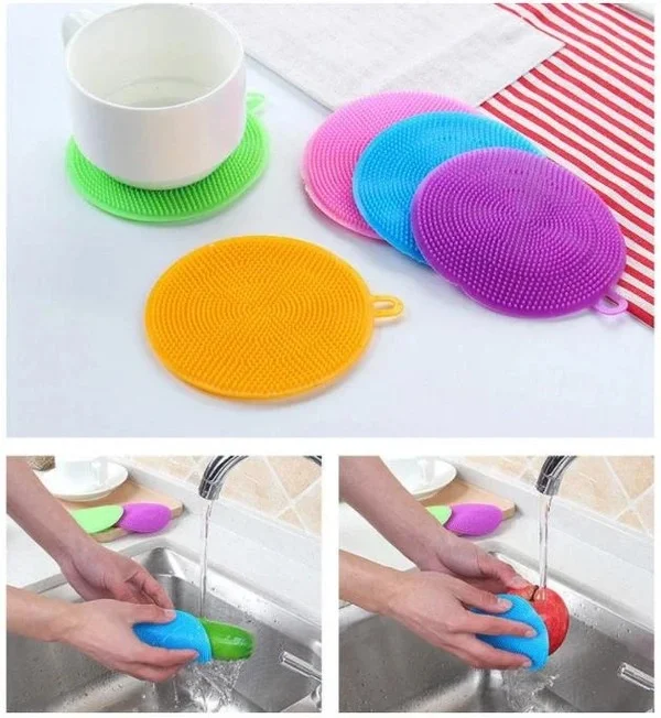 Summer Hot Sale- Silicone Dish Sponge