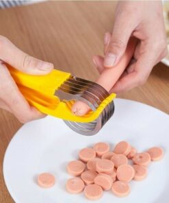 Banana Slicer—Handy Kids Chopper For Vegetable Cucumber Hotdog Fruit