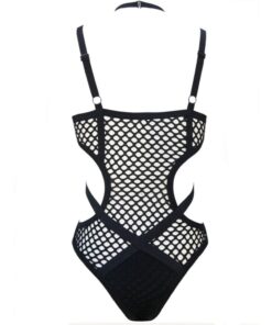 Sexy Goth Bondage Bodysuit