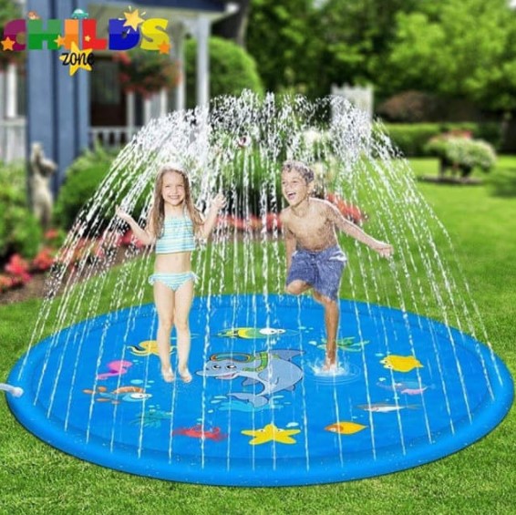 (SPRING PRE PROMOTION - SAVE 50% OFF) Splash Play Mat for 1-12 Years Old -Easy To Attach