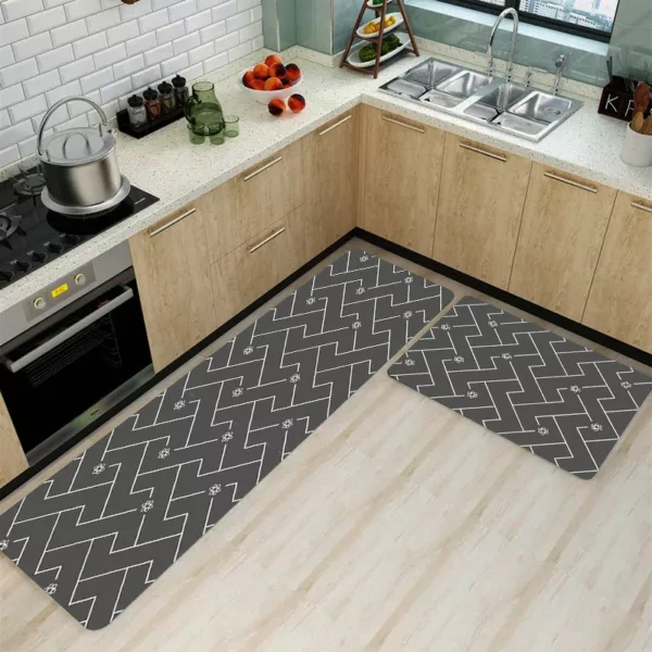 💘Kupite jedan i dobijete jedan besplatno🎁Neklizajući tepih s otiskom u kuhinji