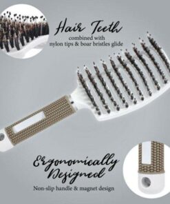 ✨BUY 1 GET 1 FREE✨ Detangler Bristle Nylon Hairbrush