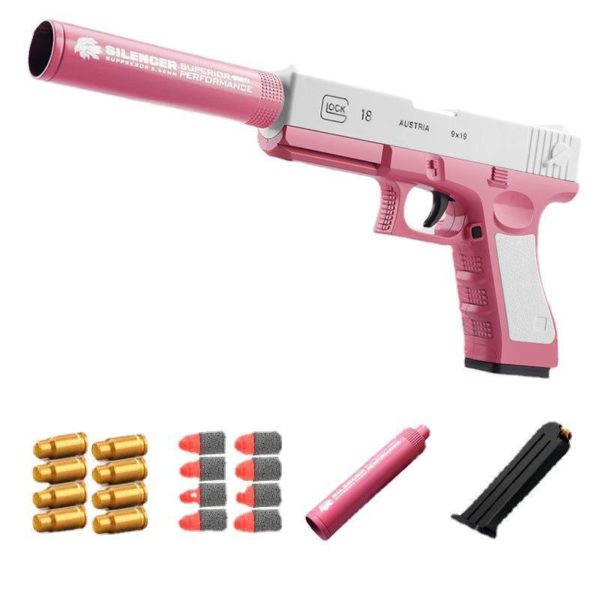 💥Simmer Hot Sale 50% KORTING💥Glock & M1911 Shell Ejection Soft Bullet Toy Gun