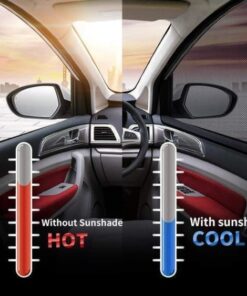 (تخفيضات عيد الأم المبكرة - خصم 50٪) أفضل ستارة شمسية لنافذة السيارة تناسب جميع السيارات