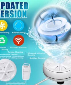 ⏰40%OFF🔥-Portable ultrasonic washing machine [Make Housework Easier]✨